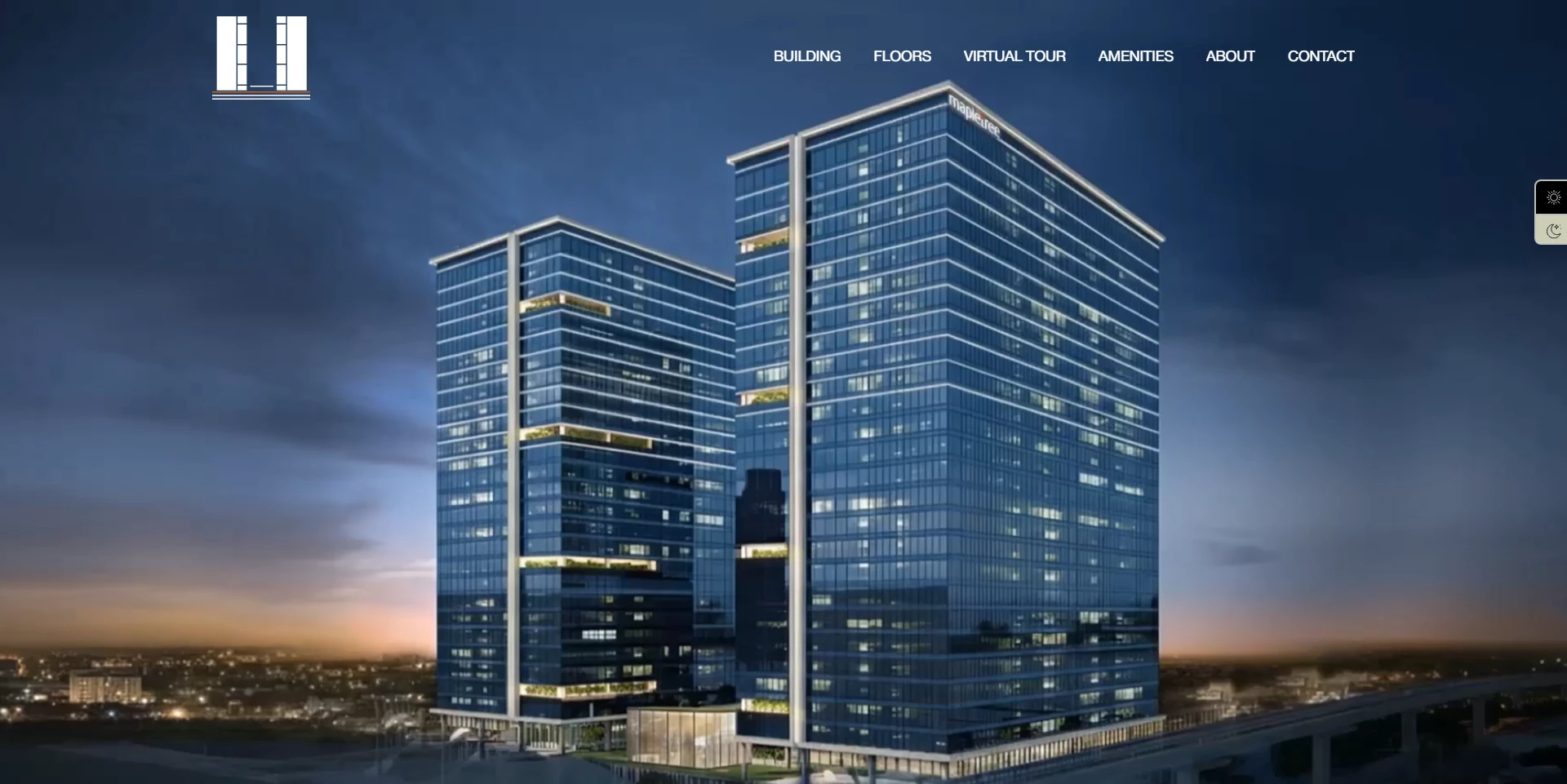 Vikhroli Business City — commercial real estate website built by Ayaan Sayyed